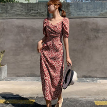 Load image into Gallery viewer, jurken zomer 2021 summer dress Elegant maxi Dress cherries Print Dresses Vestidos robe femme sukienki letnie Boho Beach Dress