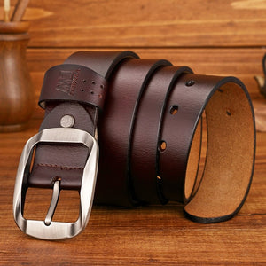 men high quality genuine leather belt luxury designer belts men cowskin fashion Strap male Jeans for man cowboy free shipping