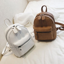 Load image into Gallery viewer, novas mulheres mochila qualidade macio couro do plutônio mochilas de viagem multi-função back-pack mini marca meninas faculdade