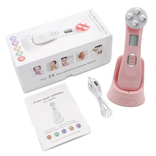 Load image into Gallery viewer, Electroporation Mesotherapy LED Photon Light Therapy RF EMS Skin Rejuvenation Face Lifting Tighten Massage Beauty Machine