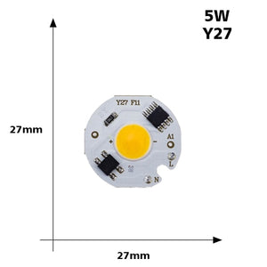 COB LED Chip Light 220V 10W 50W 20W 30W 3-9W rectangular Chip Lamp For Spotlight No Need Driver DIY Led Floodlight Lamp Y27 Y32