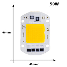 Load image into Gallery viewer, COB LED Chip Light 220V 10W 50W 20W 30W 3-9W rectangular Chip Lamp For Spotlight No Need Driver DIY Led Floodlight Lamp Y27 Y32