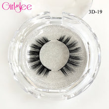 Load image into Gallery viewer, Natural Mink Eyelashes 3D Mink Lashes Long Thick False Lashes Dramatic Volume Eyelash Extension Girlglee Hand Made Makeup Lashes