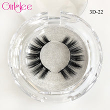 Load image into Gallery viewer, Natural Mink Eyelashes 3D Mink Lashes Long Thick False Lashes Dramatic Volume Eyelash Extension Girlglee Hand Made Makeup Lashes