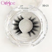 Load image into Gallery viewer, Natural Mink Eyelashes 3D Mink Lashes Long Thick False Lashes Dramatic Volume Eyelash Extension Girlglee Hand Made Makeup Lashes