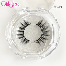 Load image into Gallery viewer, Natural Mink Eyelashes 3D Mink Lashes Long Thick False Lashes Dramatic Volume Eyelash Extension Girlglee Hand Made Makeup Lashes