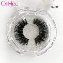 Load image into Gallery viewer, Natural Mink Eyelashes 3D Mink Lashes Long Thick False Lashes Dramatic Volume Eyelash Extension Girlglee Hand Made Makeup Lashes