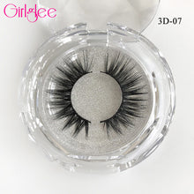 Load image into Gallery viewer, Natural Mink Eyelashes 3D Mink Lashes Long Thick False Lashes Dramatic Volume Eyelash Extension Girlglee Hand Made Makeup Lashes