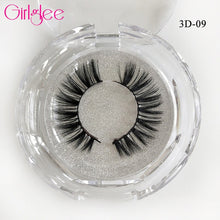 Load image into Gallery viewer, Natural Mink Eyelashes 3D Mink Lashes Long Thick False Lashes Dramatic Volume Eyelash Extension Girlglee Hand Made Makeup Lashes