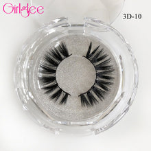 Load image into Gallery viewer, Natural Mink Eyelashes 3D Mink Lashes Long Thick False Lashes Dramatic Volume Eyelash Extension Girlglee Hand Made Makeup Lashes