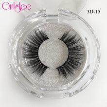 Load image into Gallery viewer, Natural Mink Eyelashes 3D Mink Lashes Long Thick False Lashes Dramatic Volume Eyelash Extension Girlglee Hand Made Makeup Lashes