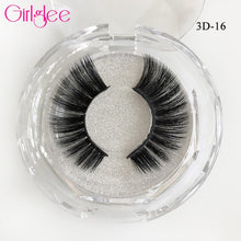 Load image into Gallery viewer, Natural Mink Eyelashes 3D Mink Lashes Long Thick False Lashes Dramatic Volume Eyelash Extension Girlglee Hand Made Makeup Lashes