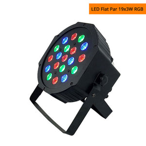 LED Par Light RGBW 54x3W Disco Wash Light Equipment 8 Channels DMX 512 LED Uplights Stage Lighting Effect Light Fast Shipping