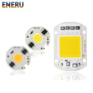 LED COB Chip Lamp 10W 20W 30W 50W 220V Smart IC No Need Driver LED Bulb 3W 5W 7W 9W for Flood Light Spotlight Diy Lighting