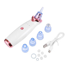 Load image into Gallery viewer, Rechargeable Vacuum Blackhead Remover Facial Vacuum Pore Cleaner Nose Acne Facial Skin Care Beauty Suction Device