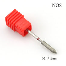 Load image into Gallery viewer, ERUIKA 1PC Diamond Nail Drill Bit Ball Burr Electric File Nail Cutter Manicure Drill Bits Nail Clean Tools Drill Accessory