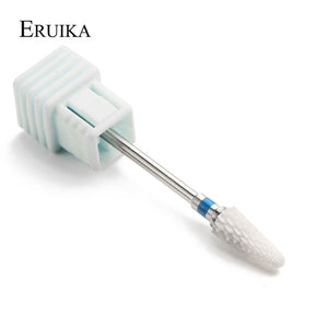 ERUIKA 1pc Mill Ceramic Nail Drill Bit Electric Manicure Machines Pedicure Nail Art Salon Tool Machine for Manicure Accessories