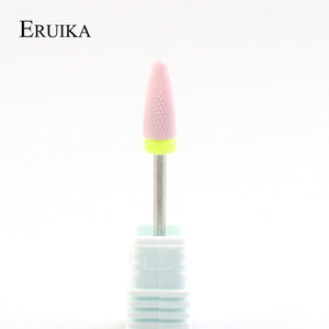 ERUIKA 1pc Mill Ceramic Nail Drill Bit Electric Manicure Machines Pedicure Nail Art Salon Tool Machine for Manicure Accessories