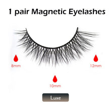 Load image into Gallery viewer, Magnetic False Eyelashes Waterproof Magnetic Eyeliner Handmade Easy to Wear Magnetic Lashes Makeup Lashes kits