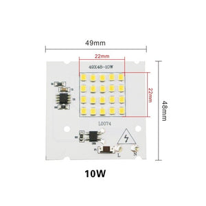 LED Chip Lamp 10W 20W 30W 50W 100W SMD2835 Light Beads AC 220V-240V Led Floodlight Outdoor Lighting Spotlight