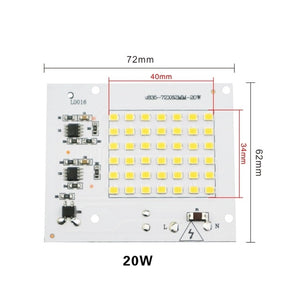 LED Chip Lamp 10W 20W 30W 50W 100W SMD2835 Light Beads AC 220V-240V Led Floodlight Outdoor Lighting Spotlight