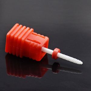 Ceramic Nail Drill Bit Rotary Milling Manicure Cutter Machine Electric Nail Drill Accessories Pedicure Nail Art File Tools