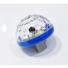 Load image into Gallery viewer, USB Mini Disco Stage Lights Led Xmas Party DJ Karaoke Car Decor Lamp Cellphone Music Control Crystal Magic Ball Colorful Light