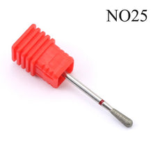 Load image into Gallery viewer, ERUIKA 28 Types Diamond Rotary Nail Drill Electric Milling Cutter Bits Cuticle Clean Burr for Manicure Machine Tools Nail Files