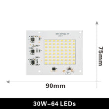 Load image into Gallery viewer, LED Lamp Chip SMD2835 Beads Smart IC 220V Input 10W 20W 30W 50W 100W DIY For Outdoor Floodlight Spotlight Cold White Warm White