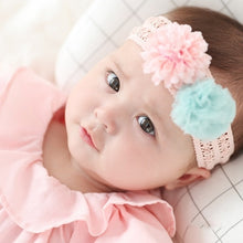 Load image into Gallery viewer, New Hair Accessories Girls Turban Headwear Baby Headband Bow Pearl Lace Hair Band Headband White Solid Lovely Band