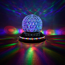 Load image into Gallery viewer, Mini Rotating Colorful LED Stage Light Home Christmas ktv Party DJ Disco Effect Light Crystal Magic Ball Strobe Stage Lighting