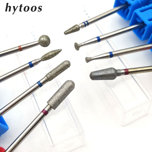 HYTOOS 25 Types Hot Diamond Nail Drill Bit 3/32