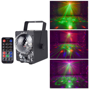 YSH Disco Laser Light RGB Projector Party Lights DJ Lighting Effect for Sale LED for Home Wedding Decoration