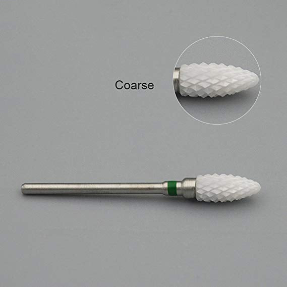 KADS Ceramic Diamond Nail Drill Bit Milling Cutter 3/32