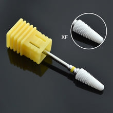 Load image into Gallery viewer, KADS Ceramic Diamond Nail Drill Bit Milling Cutter 3/32&quot; Electric Nail Rotary Burr Cuticle Manicure Pedicure Drill Bit Tool