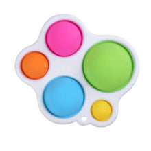 Load image into Gallery viewer, simple dimple fidget  Toy Stress Relief Hand Toys for Kids Easy to use Soft Silicone Decompression toys  Antistress