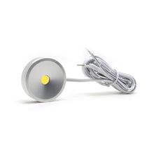 Load image into Gallery viewer, ultrathin led spot light 12V 1W D32xH8mm super mini surface mounted kitchen showcase cabinet panel lamps small DIY spotlights